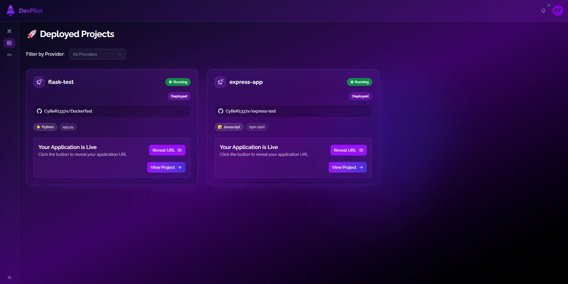 Deployed Projects